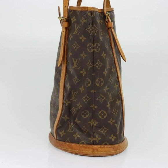 LOUIS VUITTON Monogram Bucket GM Shoulder Bag M42236 LV Auth 139551 - Picture 6 of 15